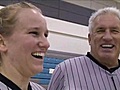 Father and daughter both referee high school basketball