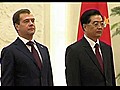 Medvedev na China