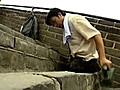 Legless Man Climbs Great Wall