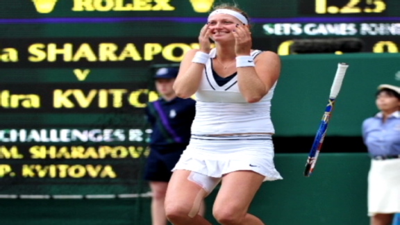 Kvitova wins Wimbledon