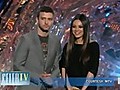 Justin Timberlake & Mila Kunis Grope Each Other at MTV Award