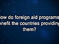 Curiosity: Jack Leslie: On Foreign Aid Programs