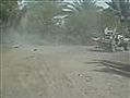 Mine Detonation Mobility Kills Meerkat Vehicle