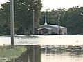 Flood Water Lifts Caskets Out Of Soggy Ground