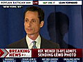 Weiner Admits Inappropriate Behavior