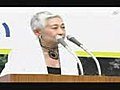 金美齢さん 靖国神社での演説