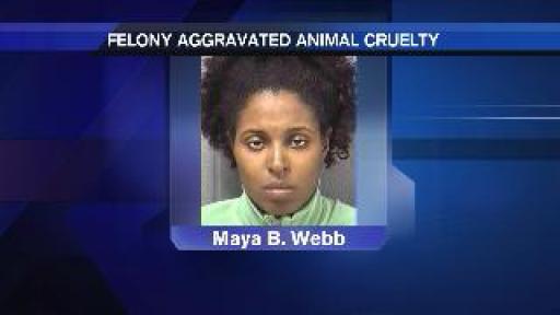 Woman charged with felony animal cruelty