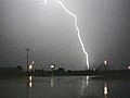 Lightning Show Caught On Camera