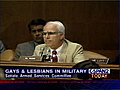 Moment of Zen - John McCain Questions Homosexual Conduct