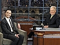 David Letterman - Jim Parsons,  Mom and Martha