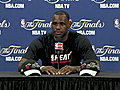 Finals Press Conference: LeBron James