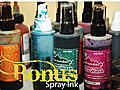 Using Spray Ink by Dina Wakley for Art Journaling 101 at debbiehodge.com
