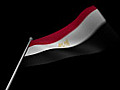 Egypt Flag Stock Footage