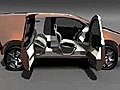 Nissan Bevel Concept car - interior and exterior design
