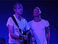 Sir Bob Geldof and Sting at Hay Festival in India