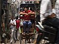 Old Delhi Streets Stock Footage