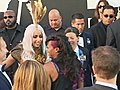 VMA white carpet arrivals