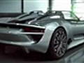 Video: Porsche 918 Spyder High-Performance Concept Sports Car