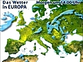 Das Wetter in Europa