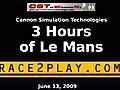 3h of LeMans - June 13 2009