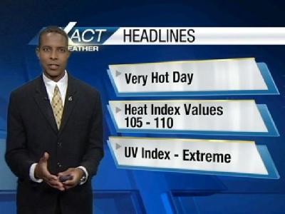 Damon’s Hot And Humid Saturday Forecast