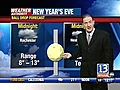 VIDEO: 13WHAM Weather Authority Forecast -- 12/31/2008