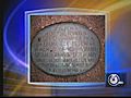 Historic Indiana Plaque Stolen