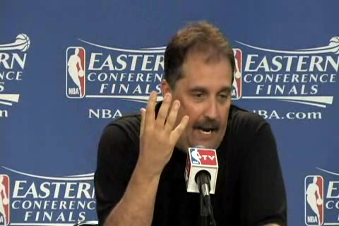 Magic coach Stan Van Gundy after game 2 loss to Celtics