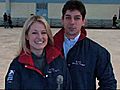 Kim Navarro and Brent Bommentre,  Ice Dance Champions