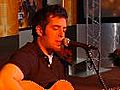 Dec. 11,  2009: The Lee DeWyze Band on the Huddle