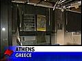 Raw Video: Aftermath Of Greek Protests
