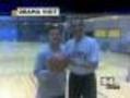 Lombardi Shoots Hoops With Obama