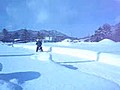 雪上のミニバイクは楽し♪