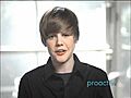 RARE Justin Bieber Proactiv Funny { hair flip }