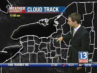 VIDEO: 13WHAM Weather Authority Midday Forecast &#8212; 09/01/09