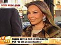Thalía le sugirió nombre a Paulina