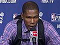 Durant Wants to Forget GM 6 Performance