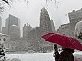 New York versinkt erneut im Schnee