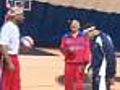 Web Extra: Burton Learns Globetrotters Moves
