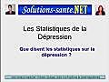 Les statistiques de la depression