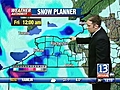 VIDEO: 13WHAM Weather Authority Midday Forecast -- 11/20/08