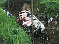 Raw Video: Bus Crash Kills Dozens in Ecuador