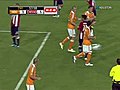 OWN GOAL: Scramble causes Pearce OG