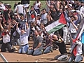 Protesters storm Golan Heights