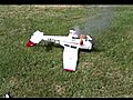 Defective SkyTrainer 182 from nitroplanes catches fire