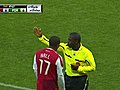 YELLOW: Hall sees yellow card for Portland