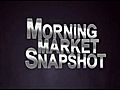 Morning Market Snapshot: November 19th,  2010