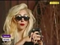 Lady GaGa On The Set Of Judas on Daybreak