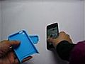 Blue iPod Touch 4 Matte Slider Hard Case