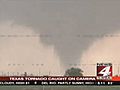 Huge tornado touches down in Texas